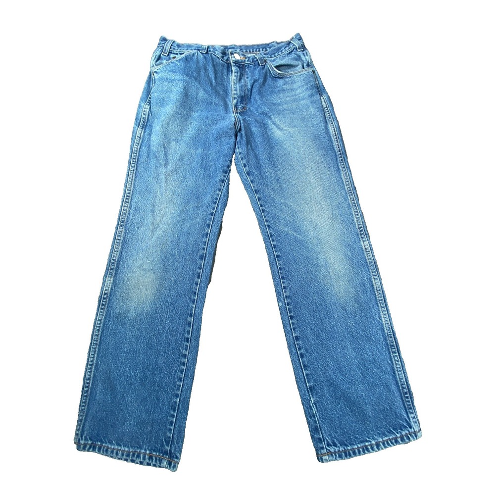 Dickies Jeans Fits 30x28 Blue Denim Straight Leg Workwear Casual‎ Pants Durable